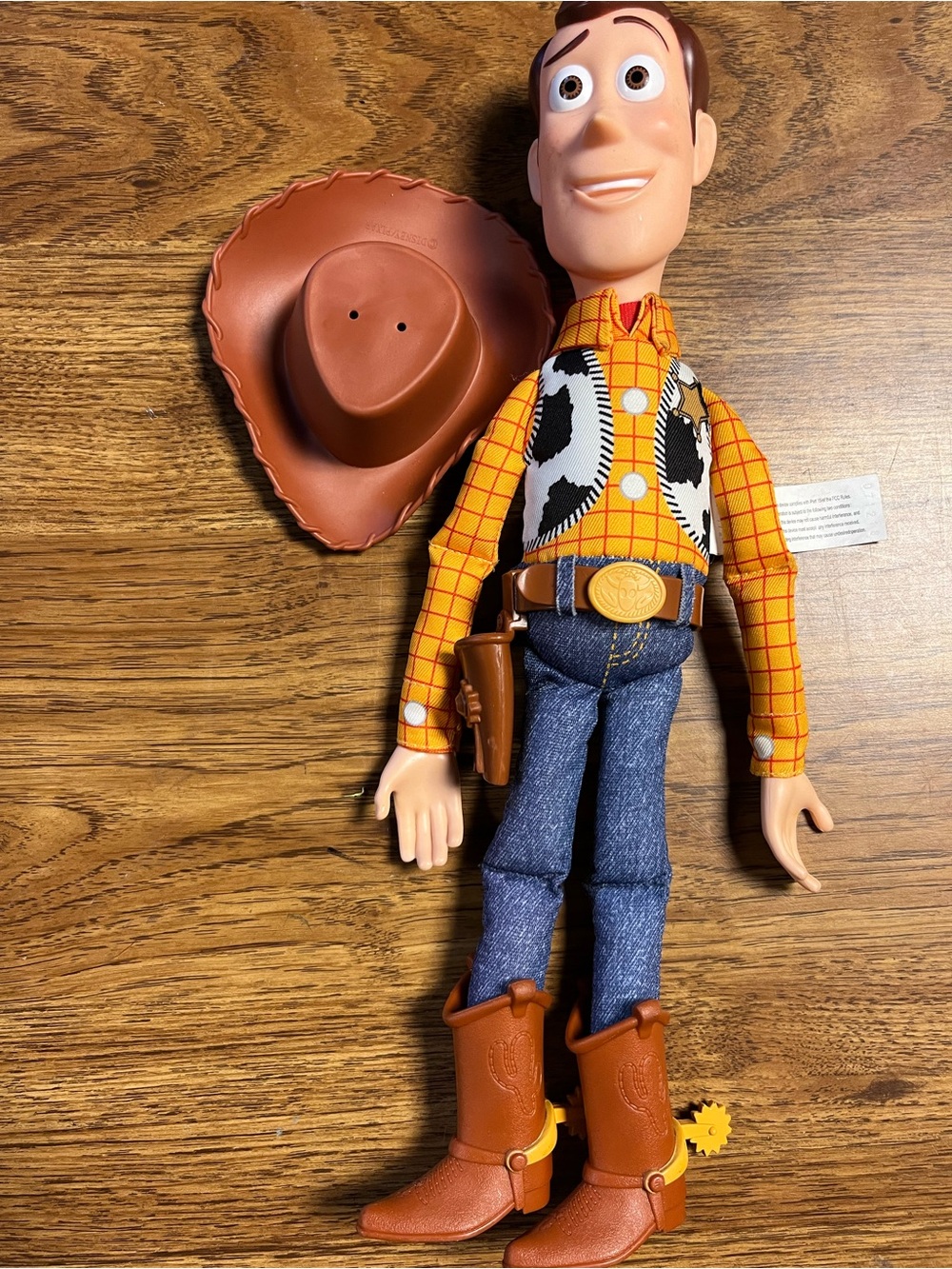 Toy Story Woody Pull String Doll Vintage Think Away Toys